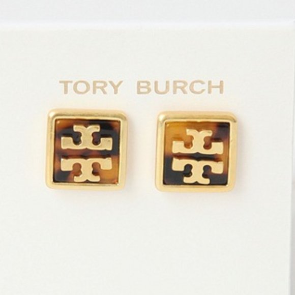 Tory Burch Jewelry - 🌟Tory Burch Amber Resin Stud Earrings